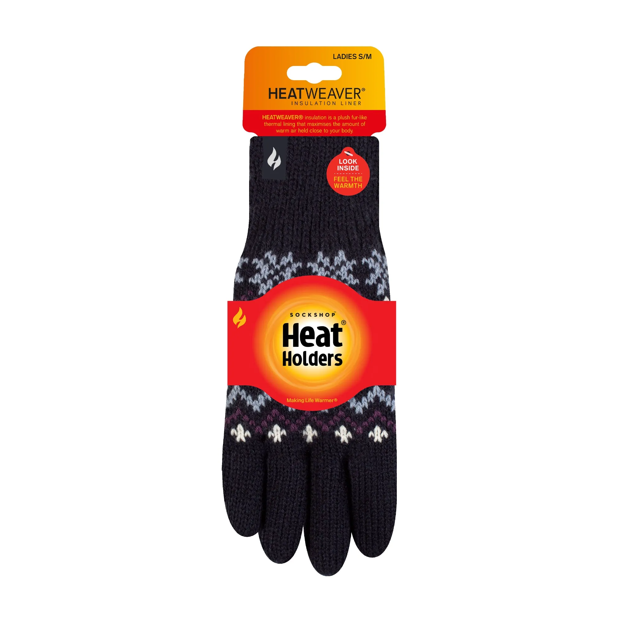 Ladies Avens Thermal Gloves - Navy