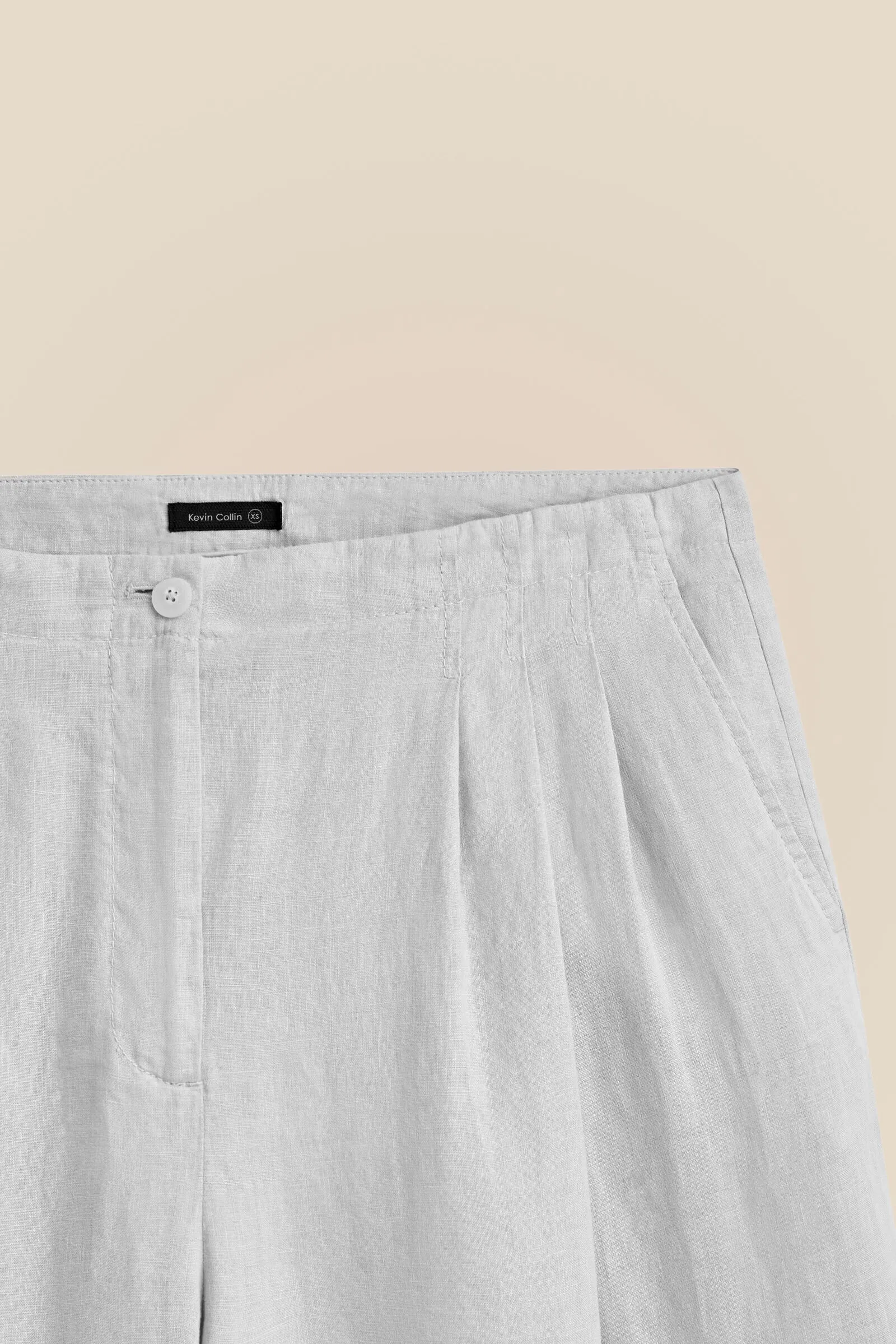 Linen Darted Trouser