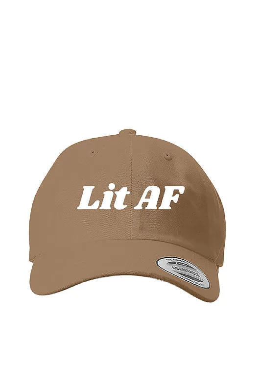 Lit AF Classic Dad Cap