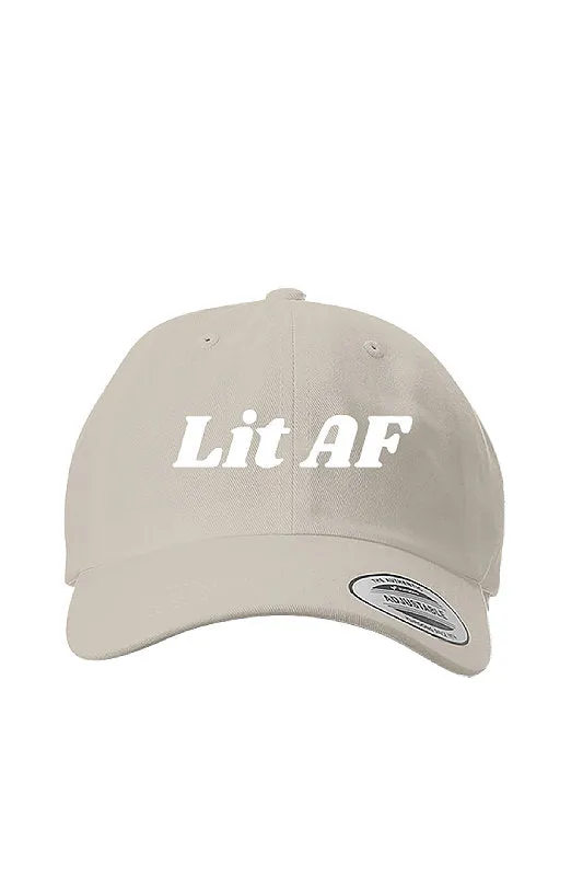 Lit AF Classic Dad Cap