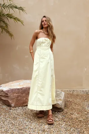 Louise Maxi Dress | Lemon