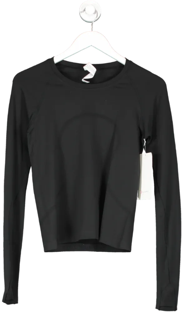 Lululemon Swiftly Tech Long Sleeve 2.0 Black BNWT UK 10