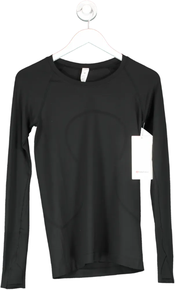 Lululemon Swiftly Tech Long Sleeve 2.0 Black BNWT UK 10