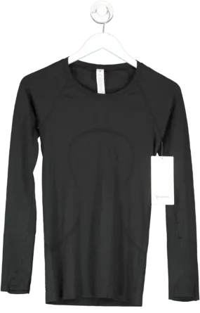 Lululemon Swiftly Tech Long Sleeve 2.0 Black BNWT UK 10