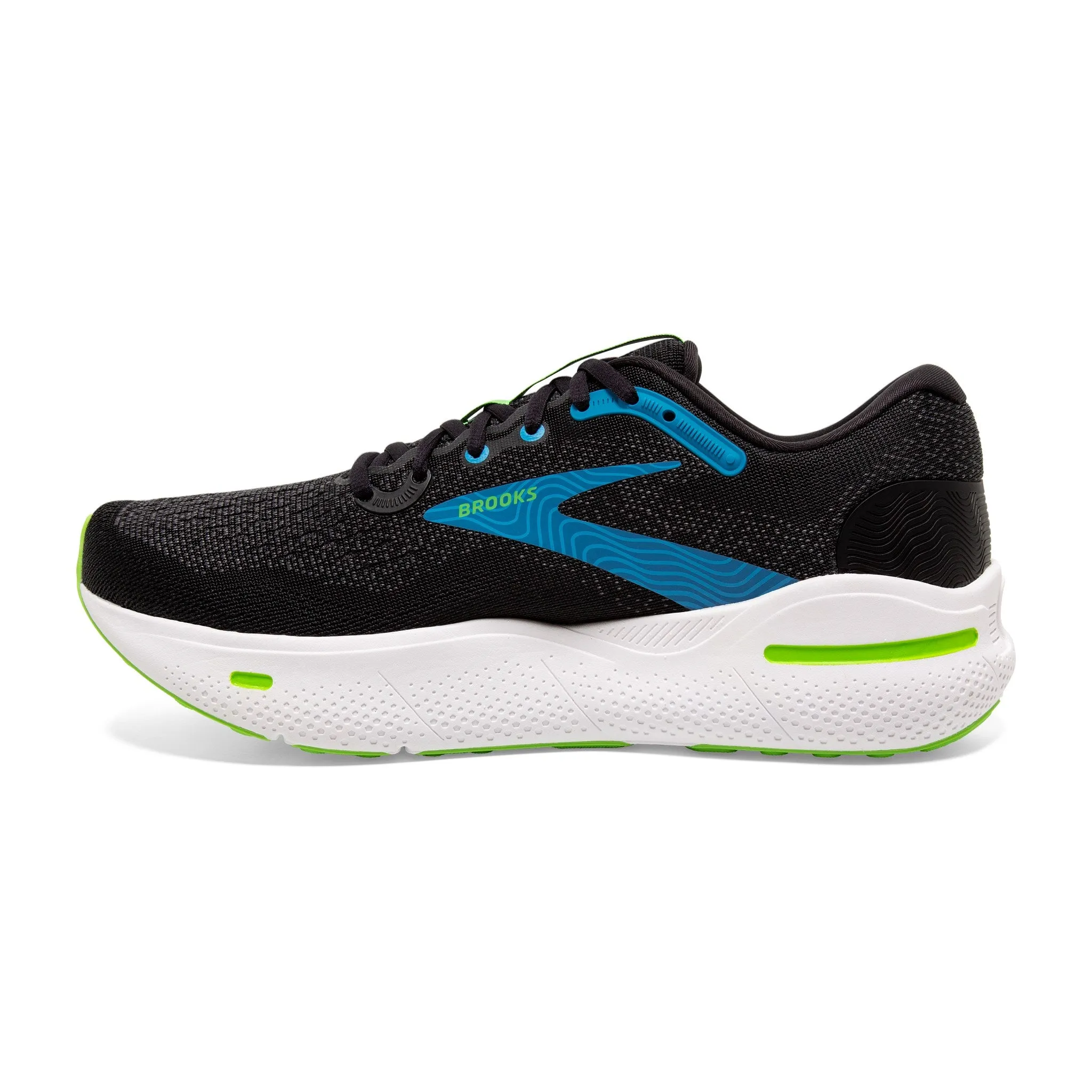 Men's Ghost Max - Black / Atomic Blue / Jasmine