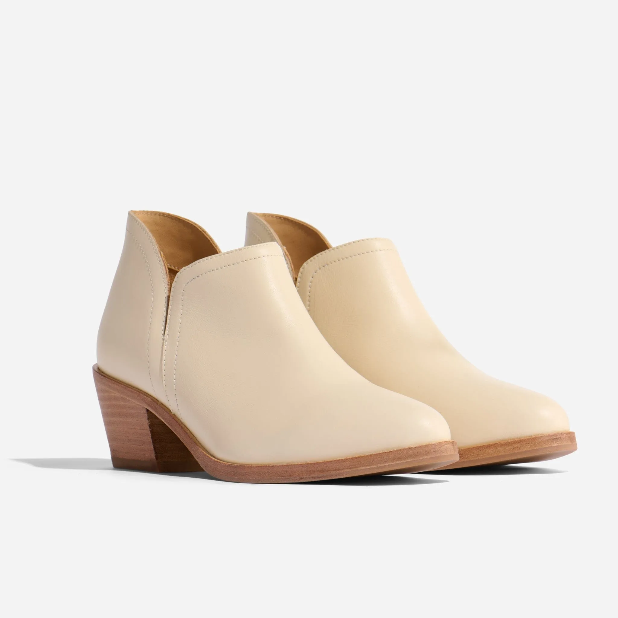 Mia Everyday Ankle Bootie Bone