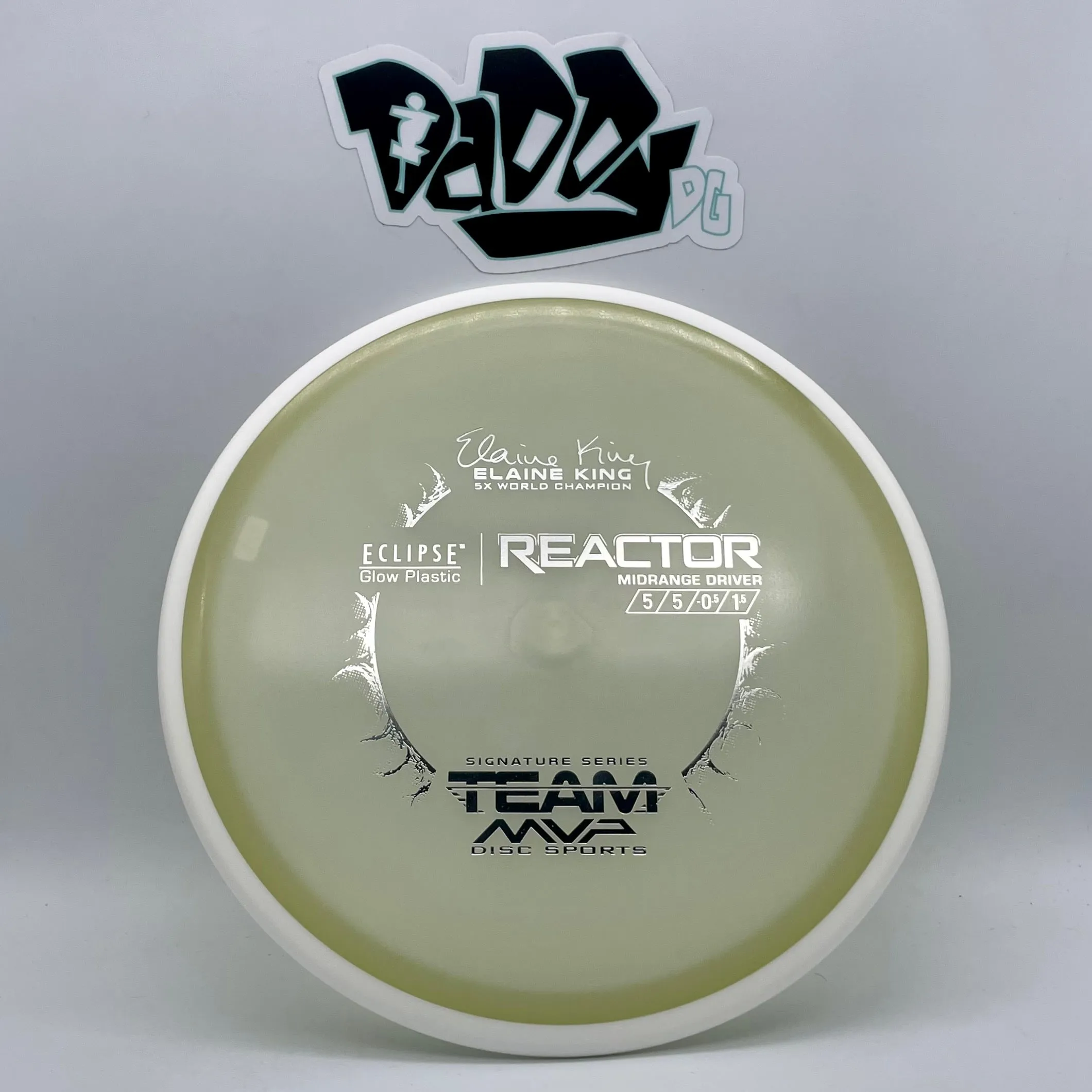 ***NEW MVP Eclipse 2.0 GLOW Reactor Christmas Bear MVP Team Stamped Midrange