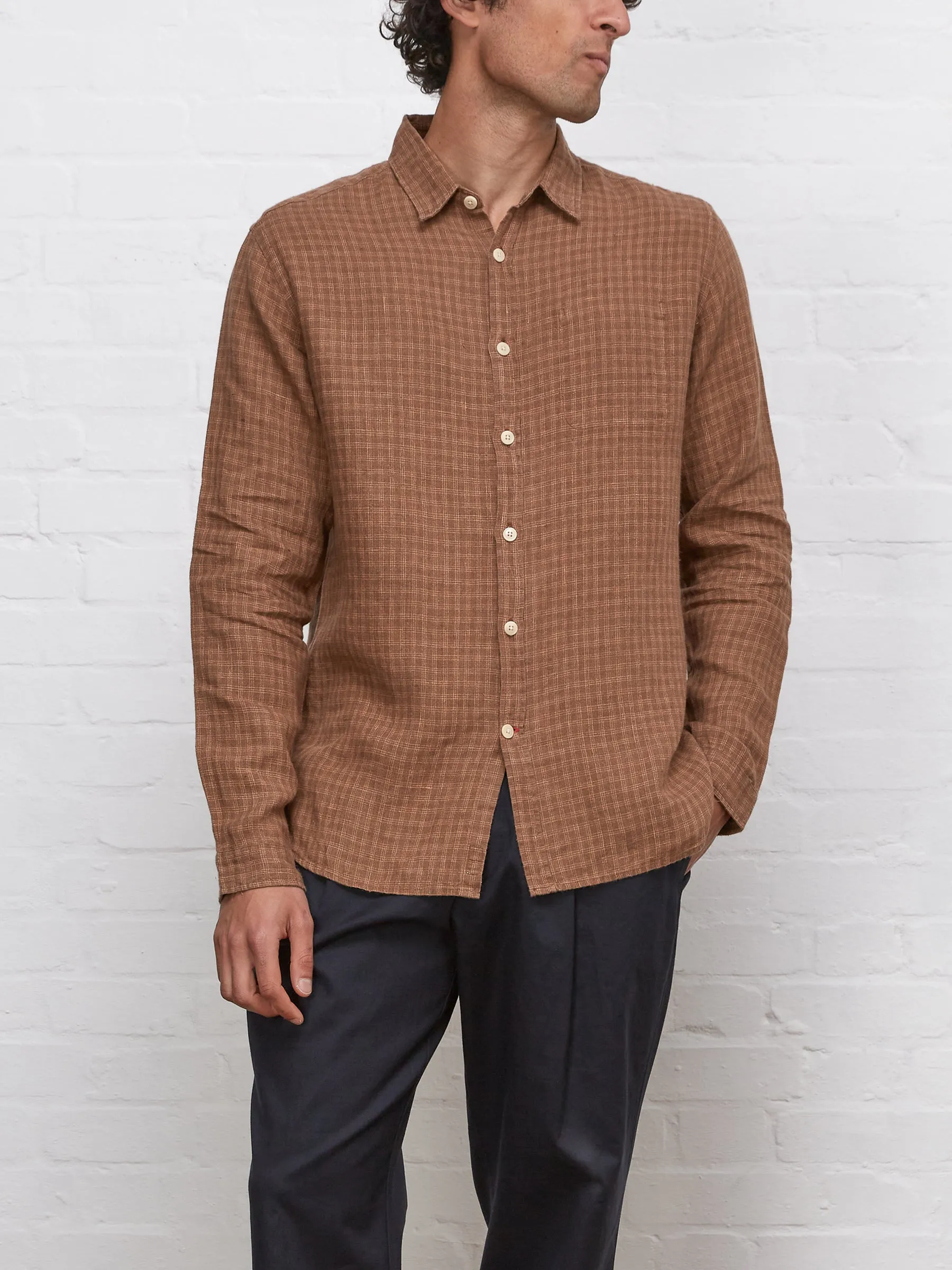 New York Special Shirt Popham Brown