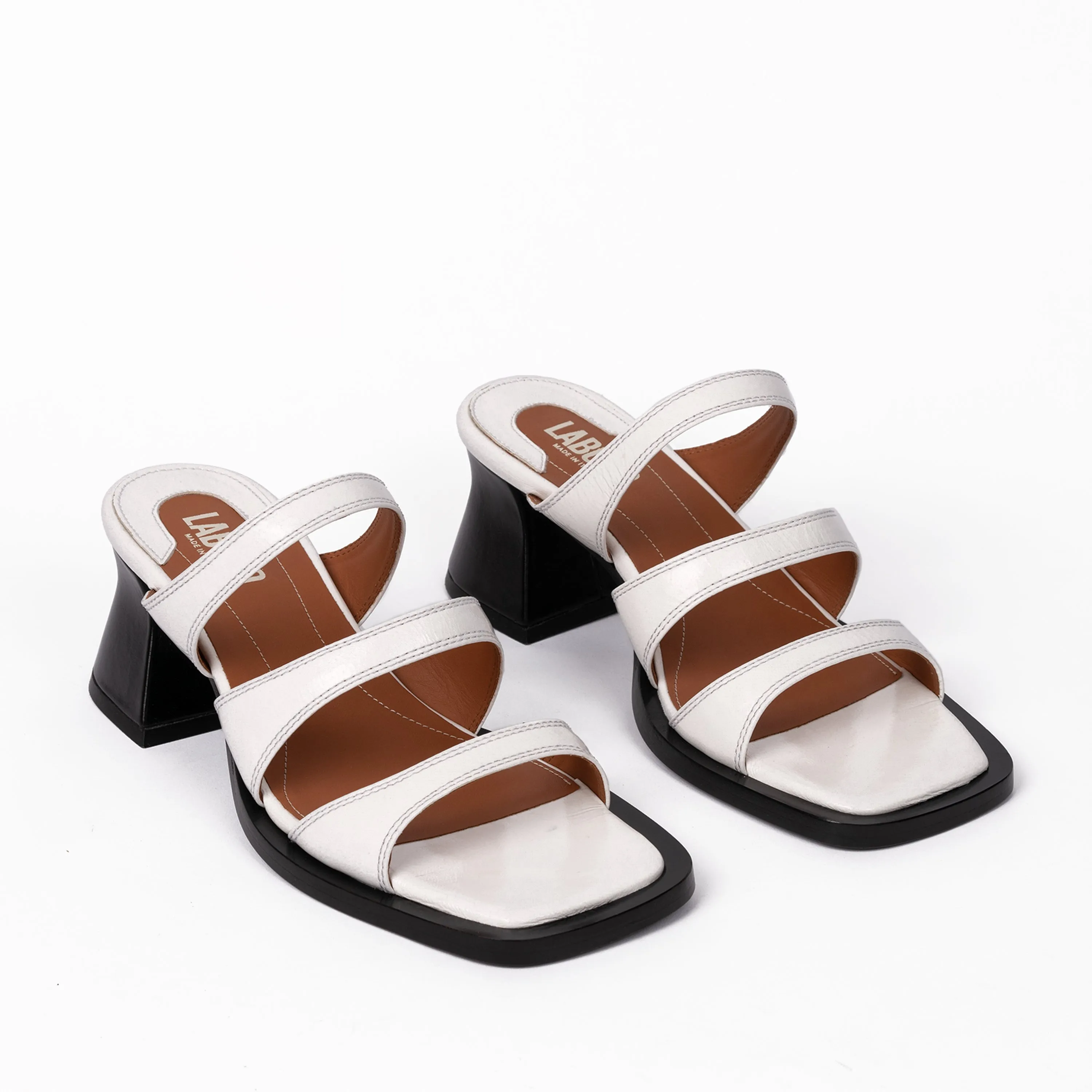 Olympia Sandal White