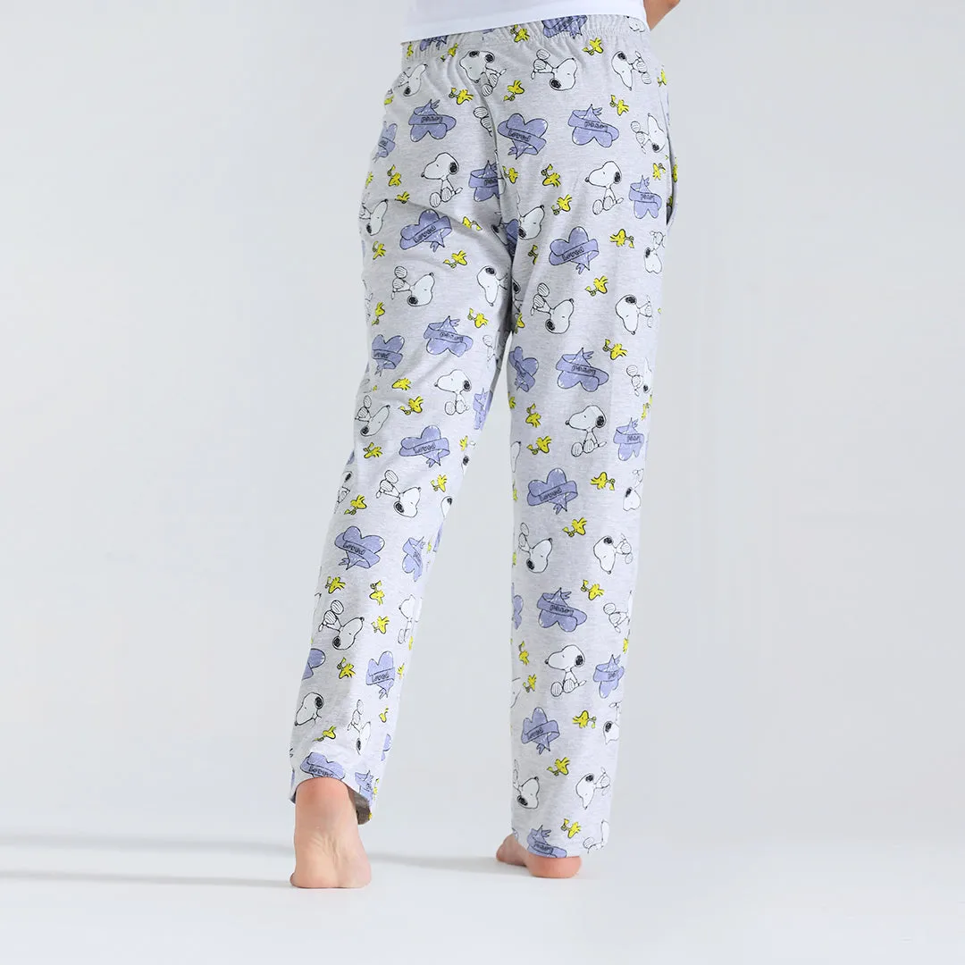 Peanuts All Over Print Jersey Pajama