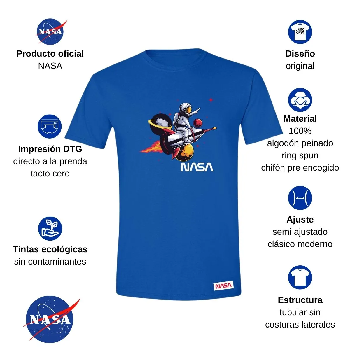 Playera Hombre Nasa Seal