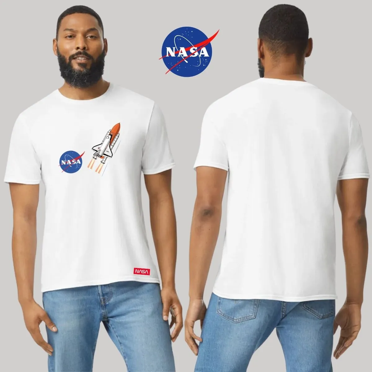 Playera Hombre Nasa Transbordador