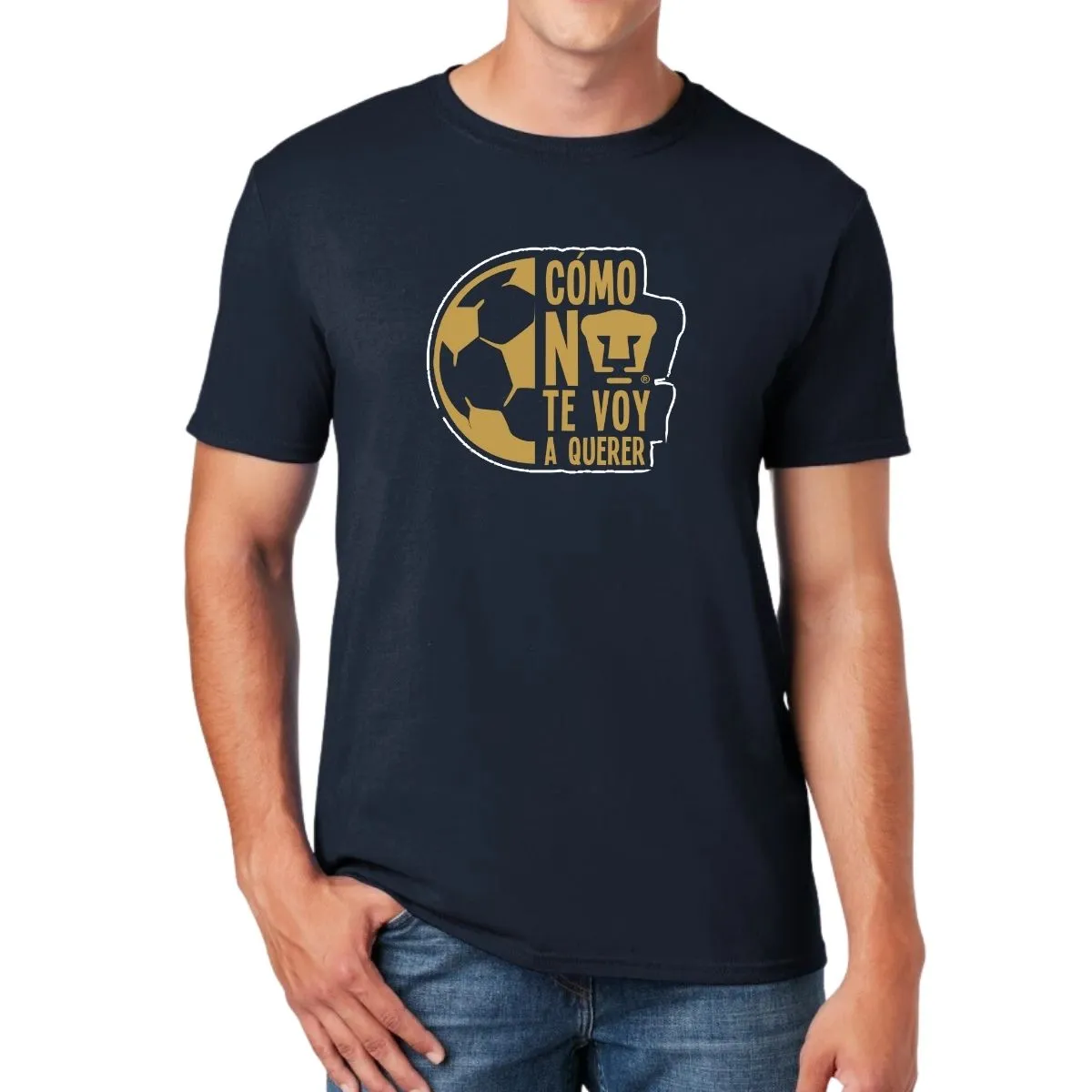 Playera Hombre Pumas UNAM Medio Balón