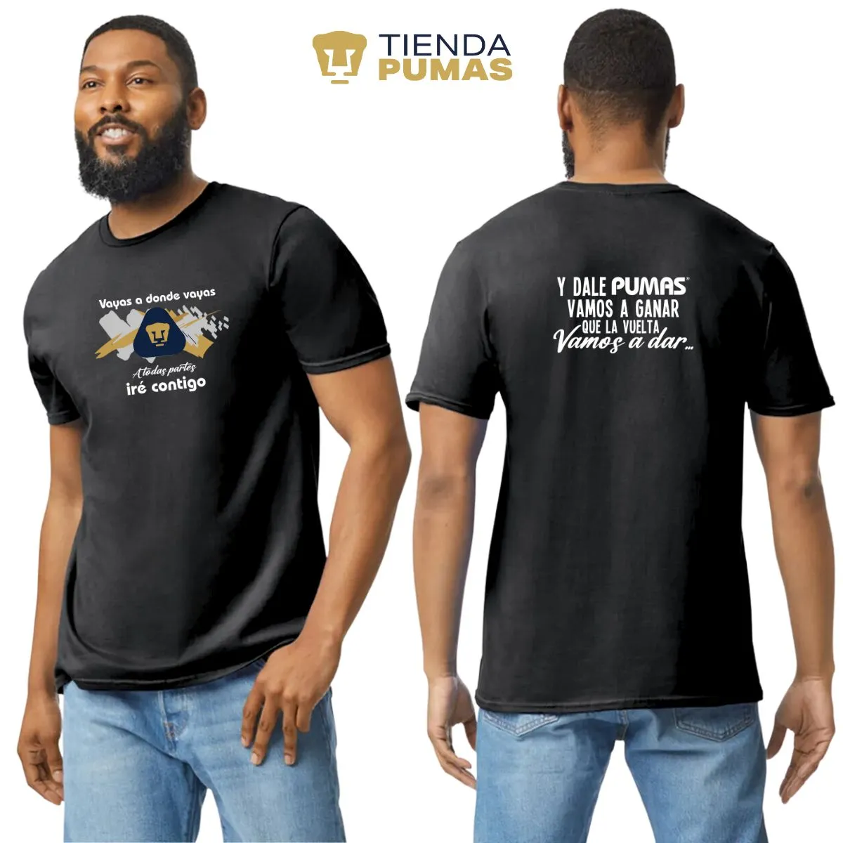 Playera Hombre Pumas UNAM vuelta