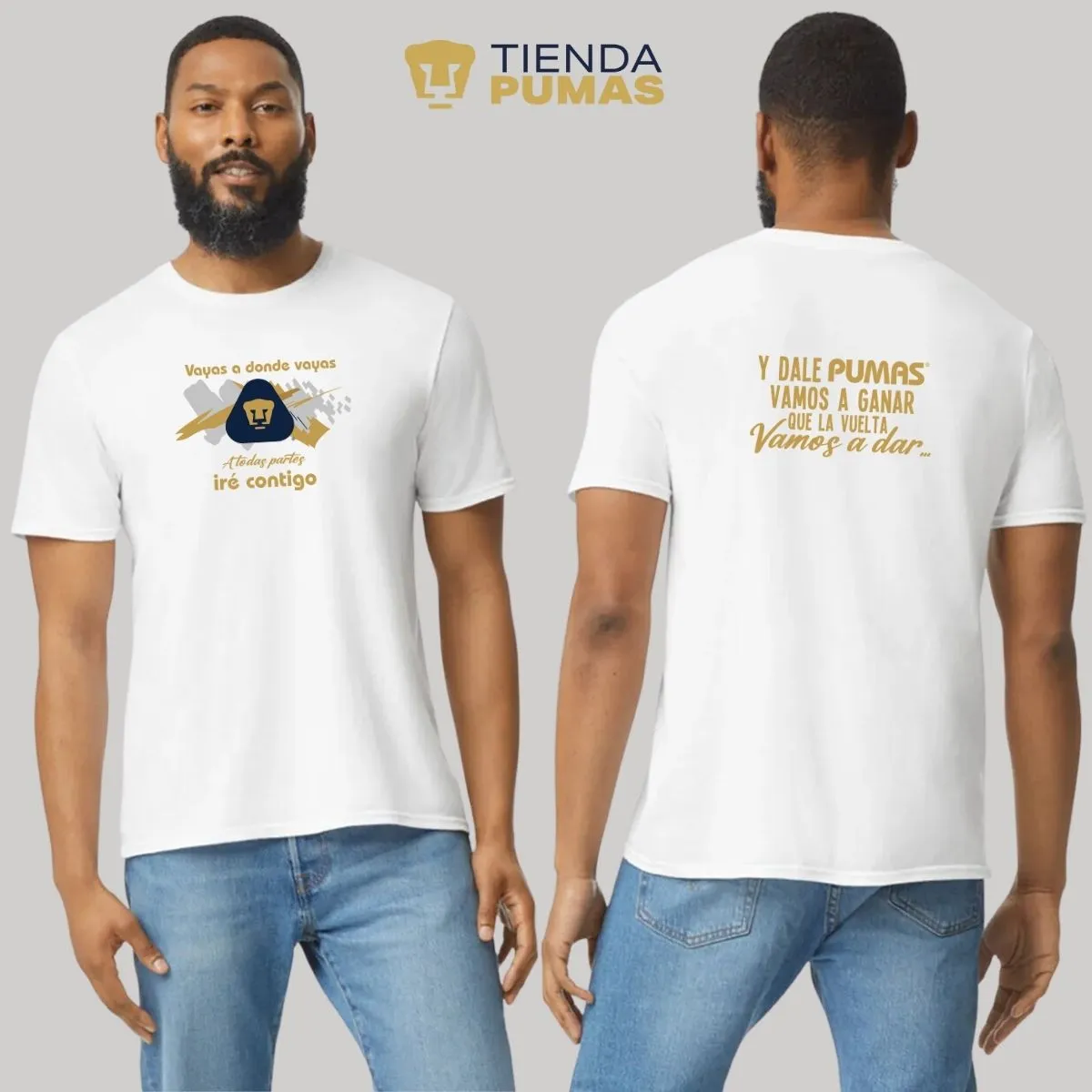 Playera Hombre Pumas UNAM vuelta