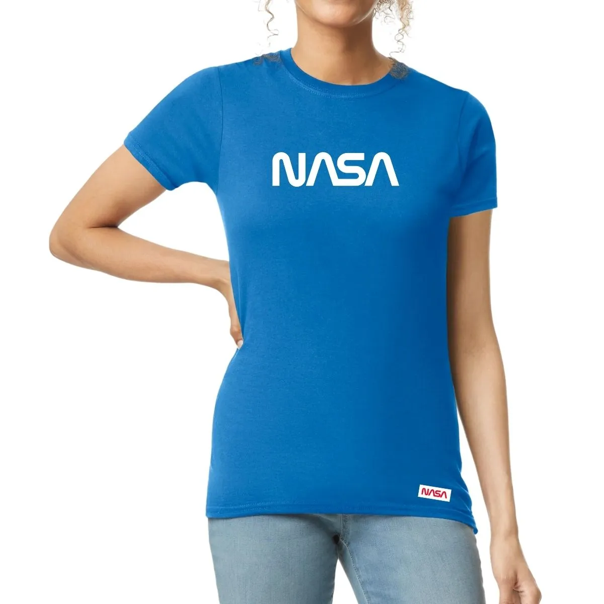 Playera Mujer Nasa Worm Red