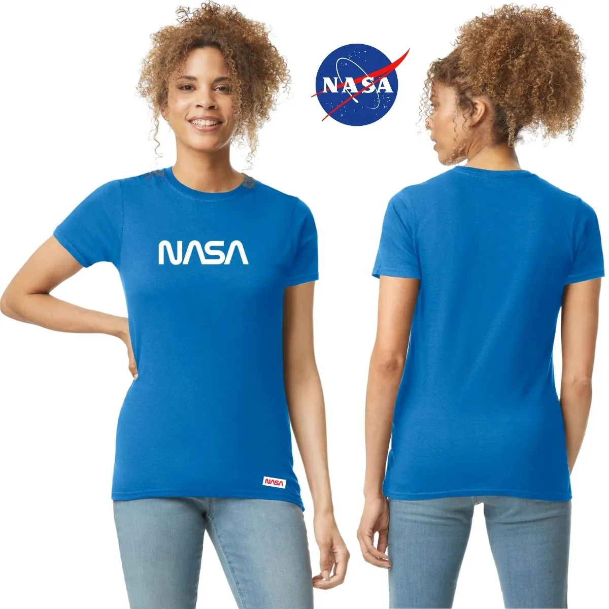 Playera Mujer Nasa Worm Red