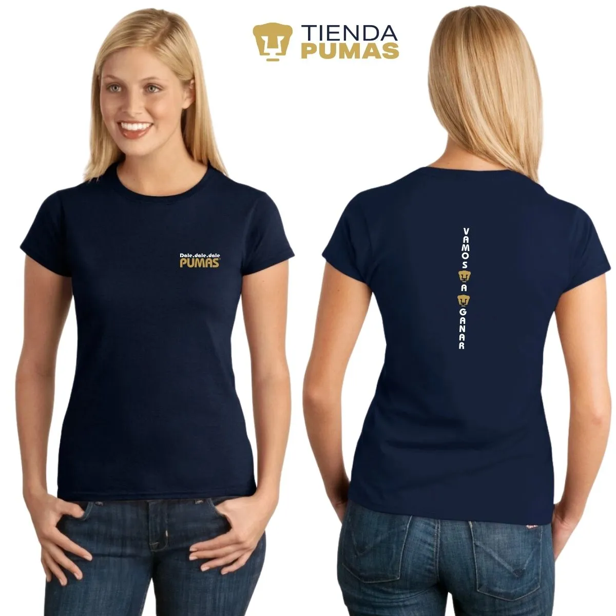 Playera Mujer Pumas UNAM a ganar