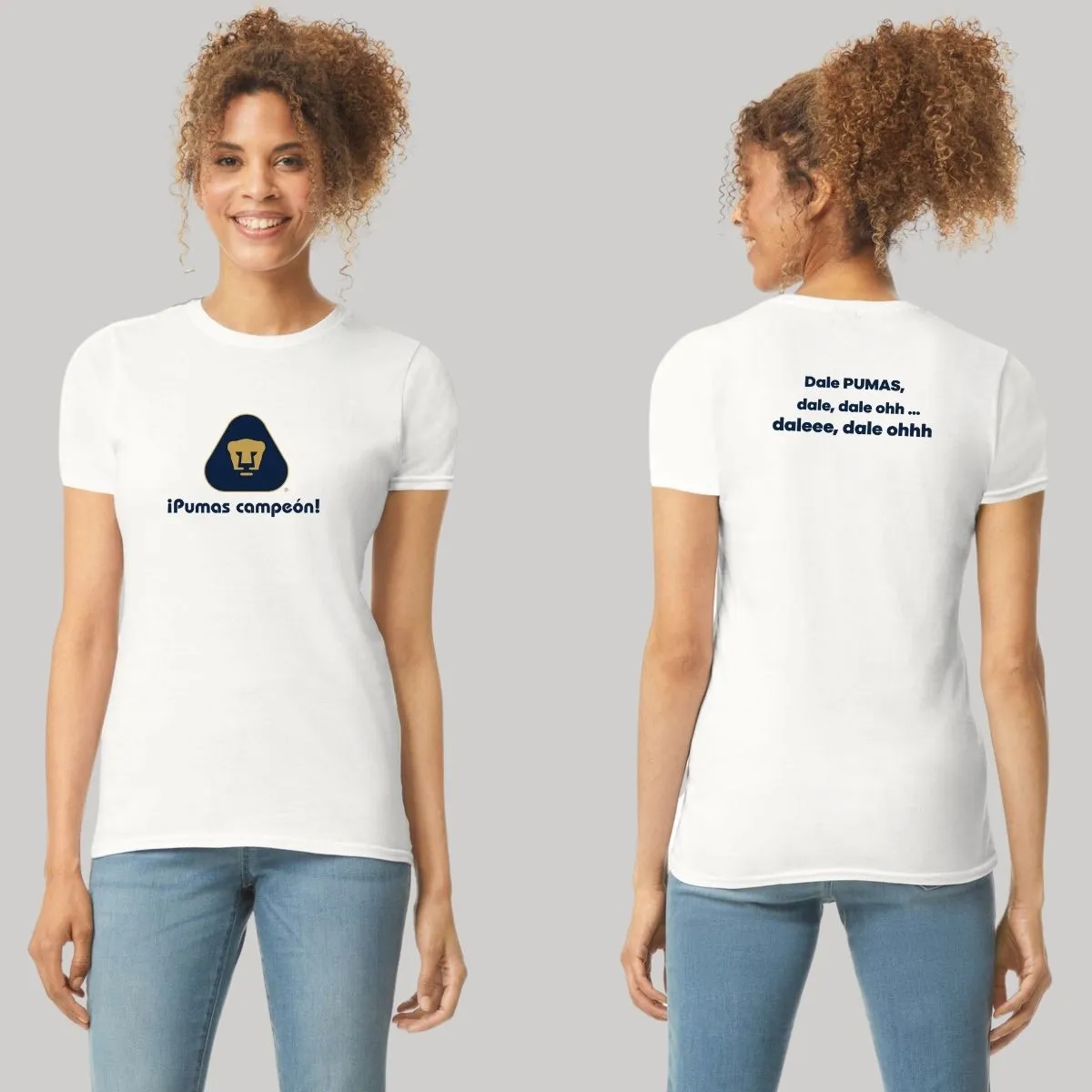 Playera Mujer Pumas UNAM campeón