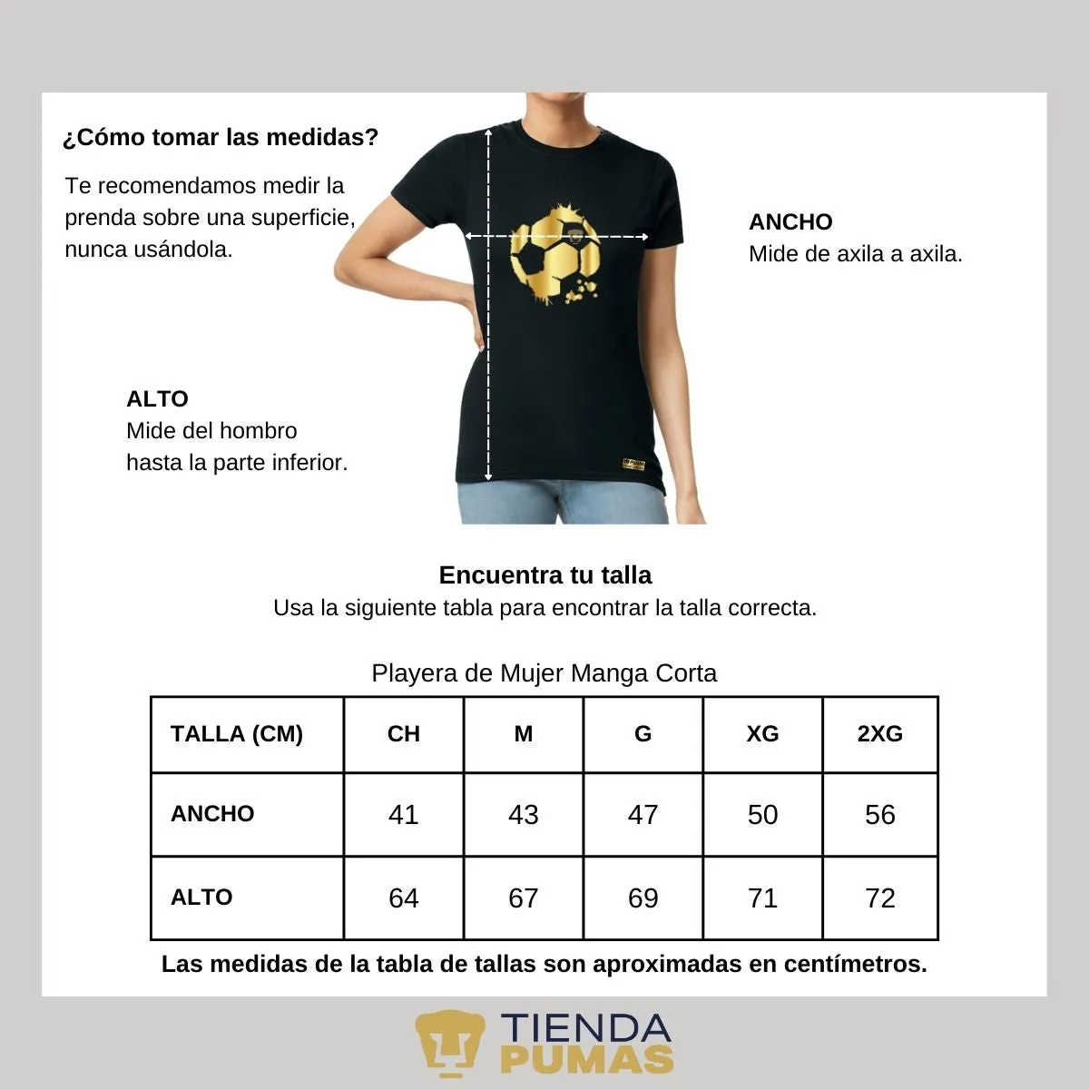 Playera Mujer Pumas UNAM Edición Limitada 2