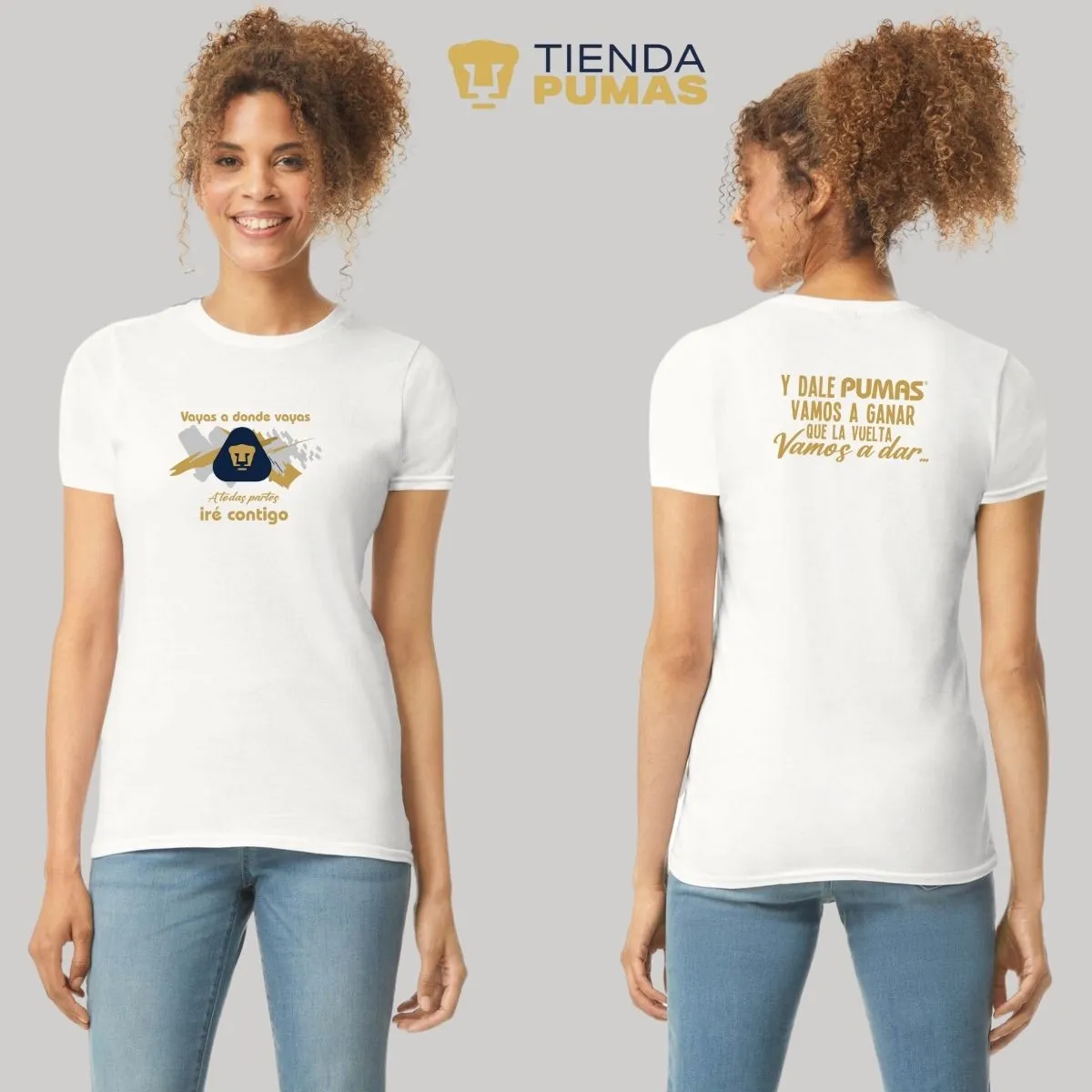 Playera Mujer Pumas UNAM vuelta