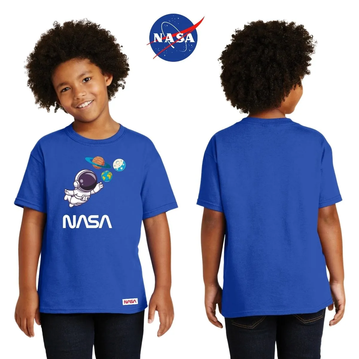 Playera Nios Nasa Nasa Astronauta