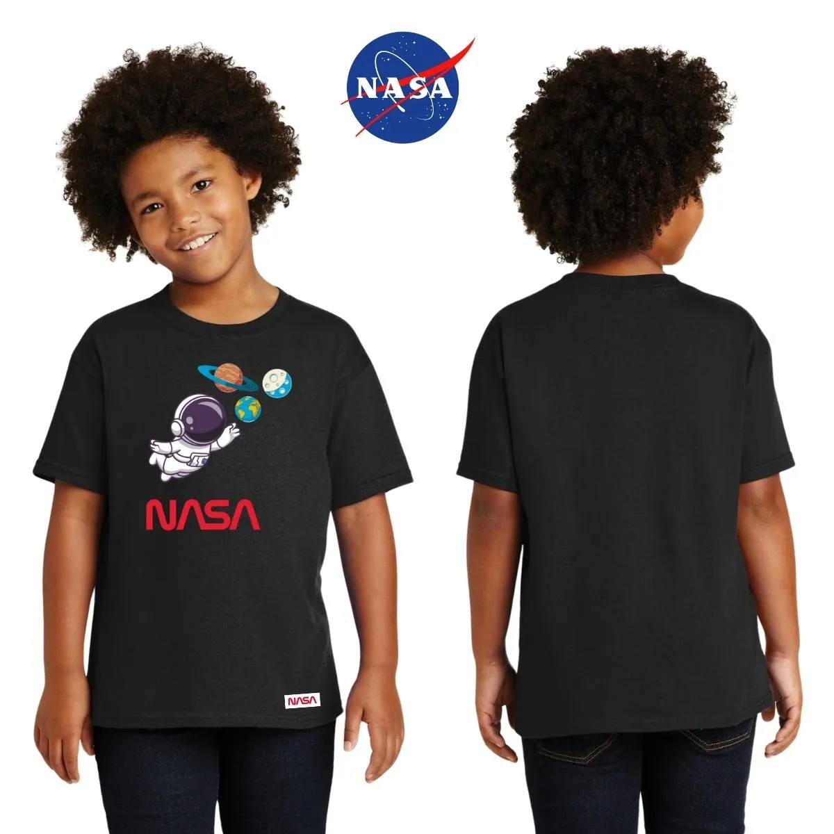 Playera Nios Nasa Nasa Astronauta