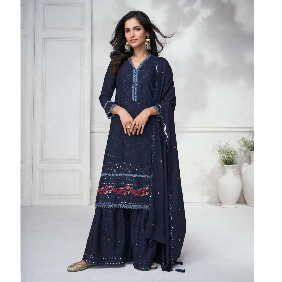 Premium Party wear Women Kurta Pant Dupatta Suits