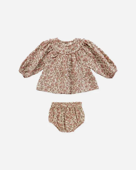 Quincy Mae - Mia Top & Bloom Set - Camelia