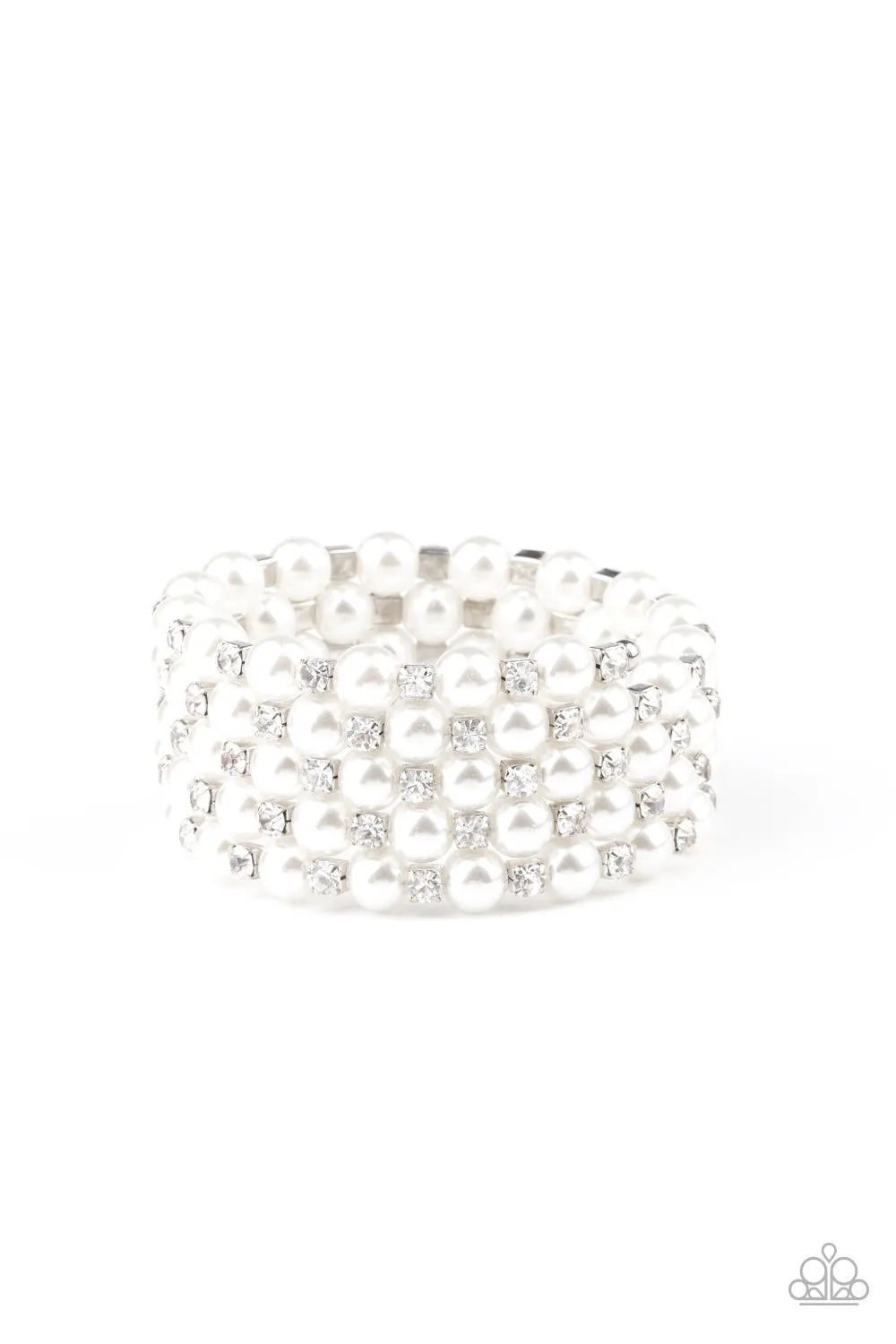 Rich Royal White-Bracelet