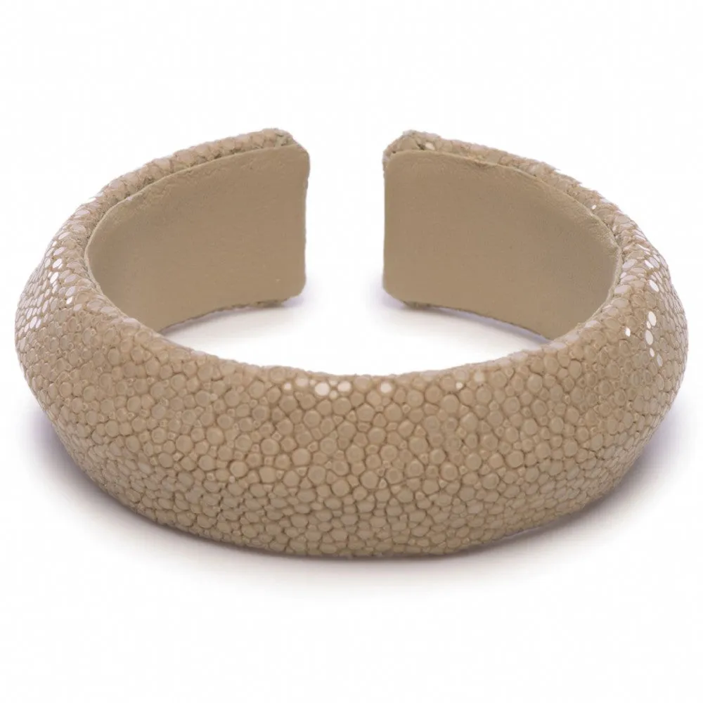 Shagreen Solid Color Cuff