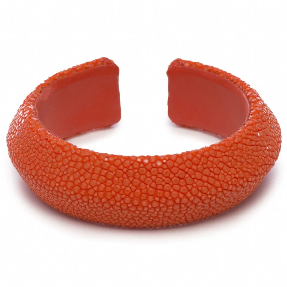 Shagreen Solid Color Cuff