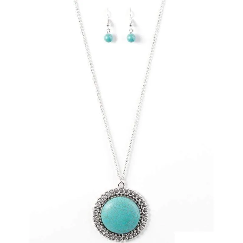 Simply Santa Fe Trend Blend Over the Mountain Blue Statement Set