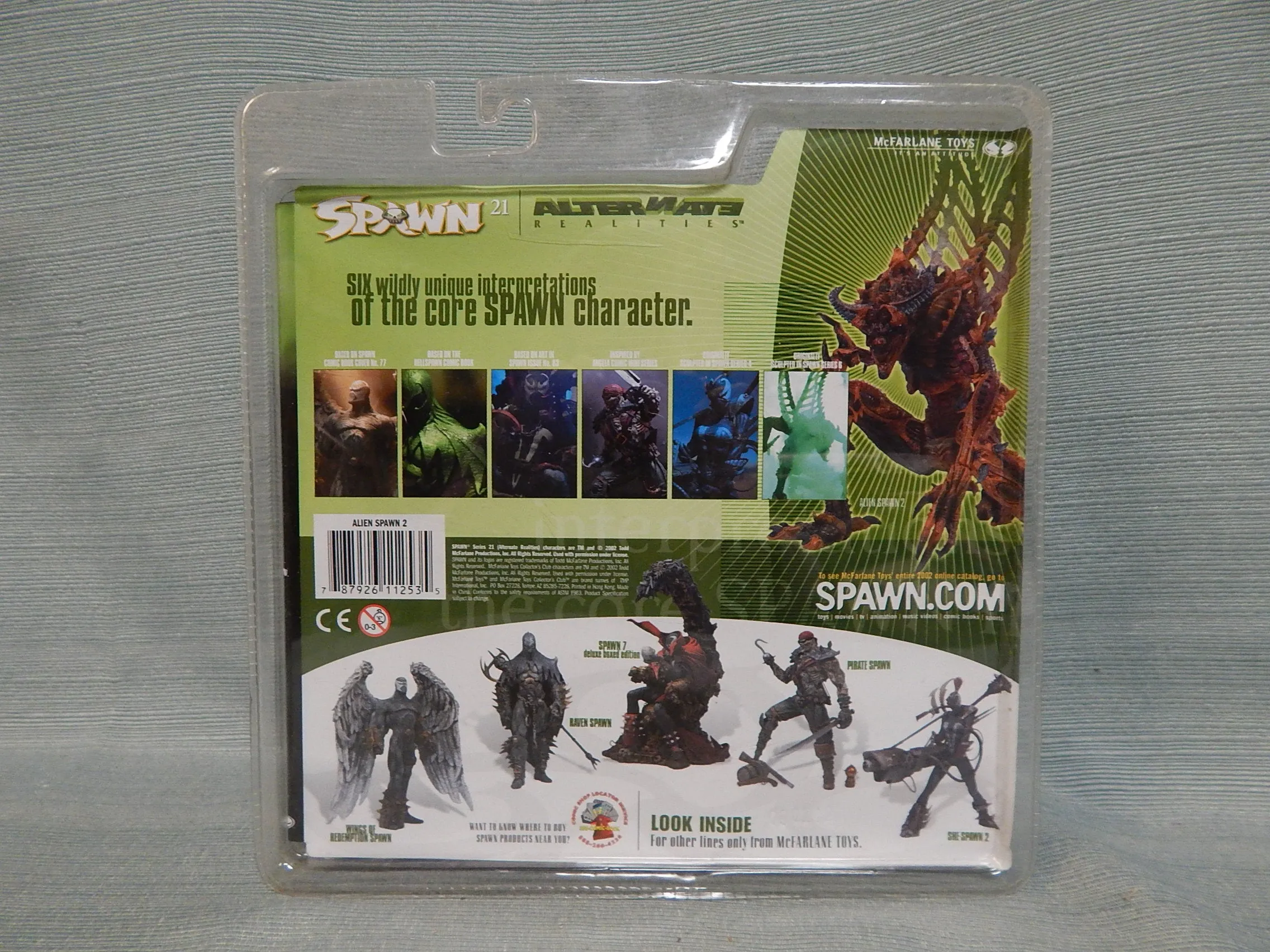 Spawn Alternate Realities ALIEN SPAWN 2 Figure Series 21 - NRFB