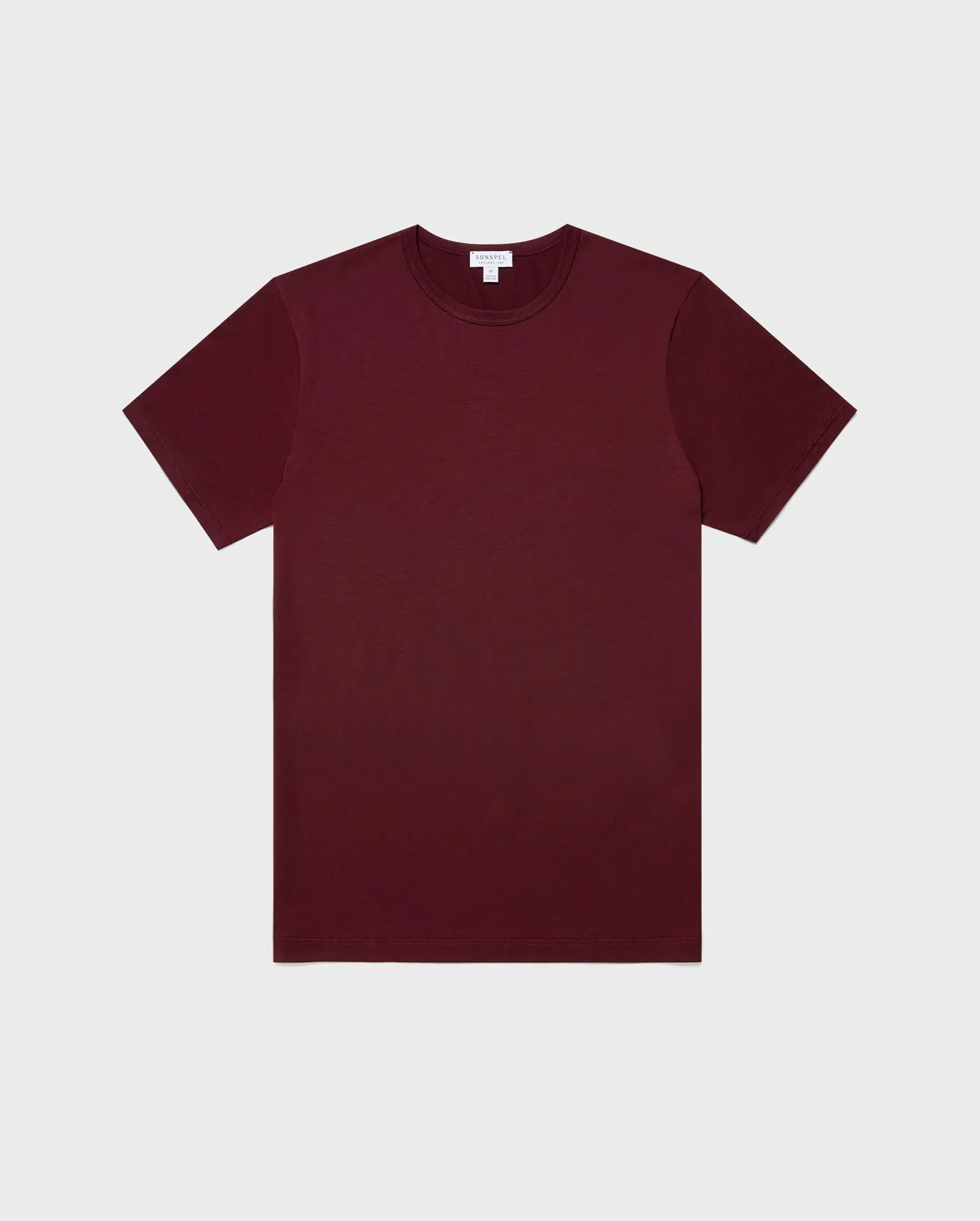 S/S CREW NECK T-SHIRT / VINO