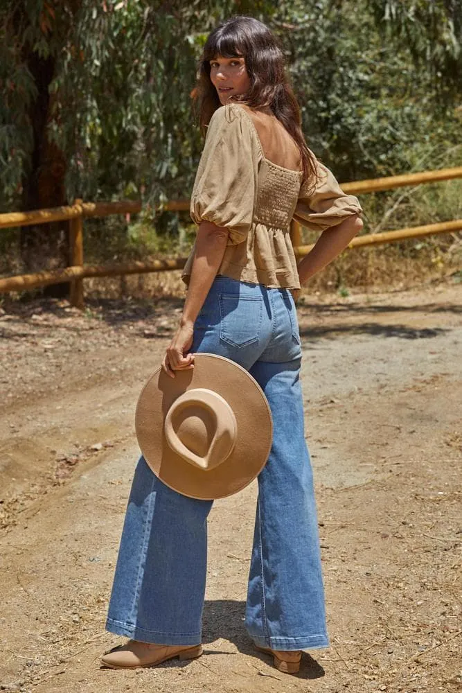 Sun-Kissed Sweetheart Top