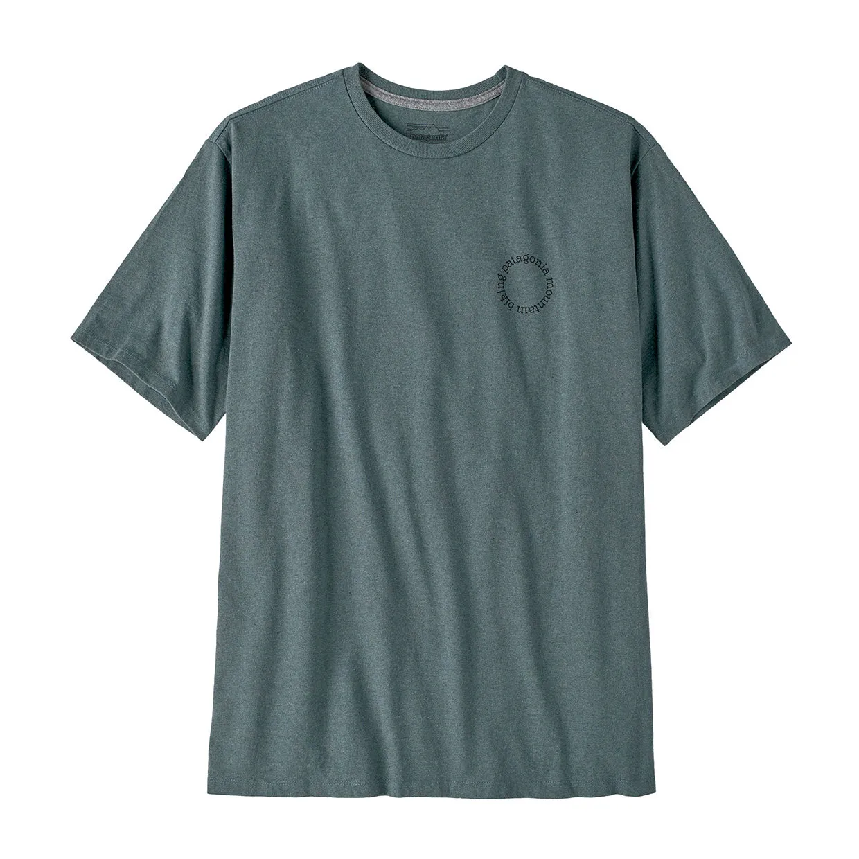 T-shirt Uomo Patagonia Spoke Stencil Verde