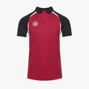 T20 2005 Cricket Shirt - Maroon/Black