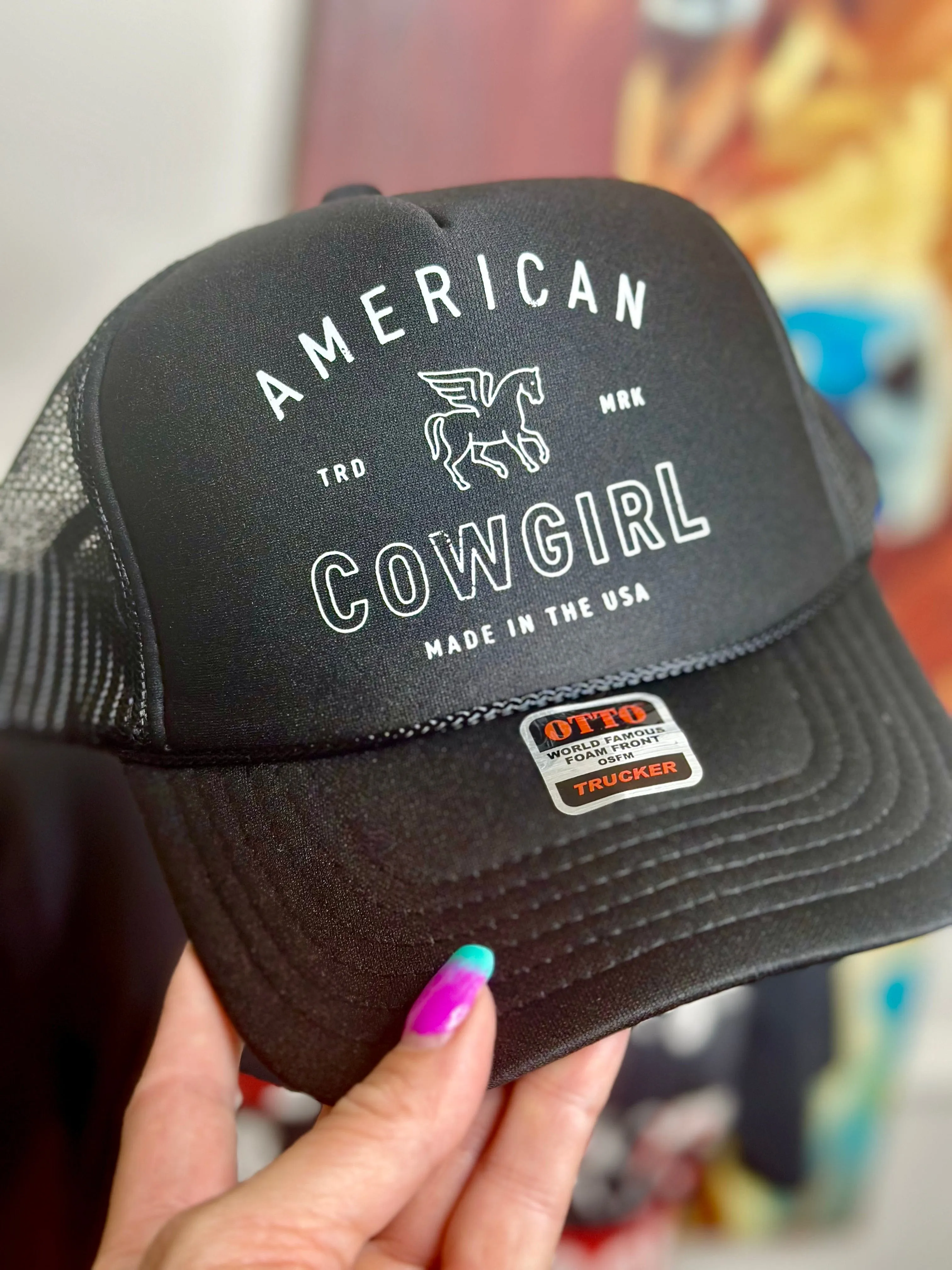 The American Cowgirl Trucker Cap