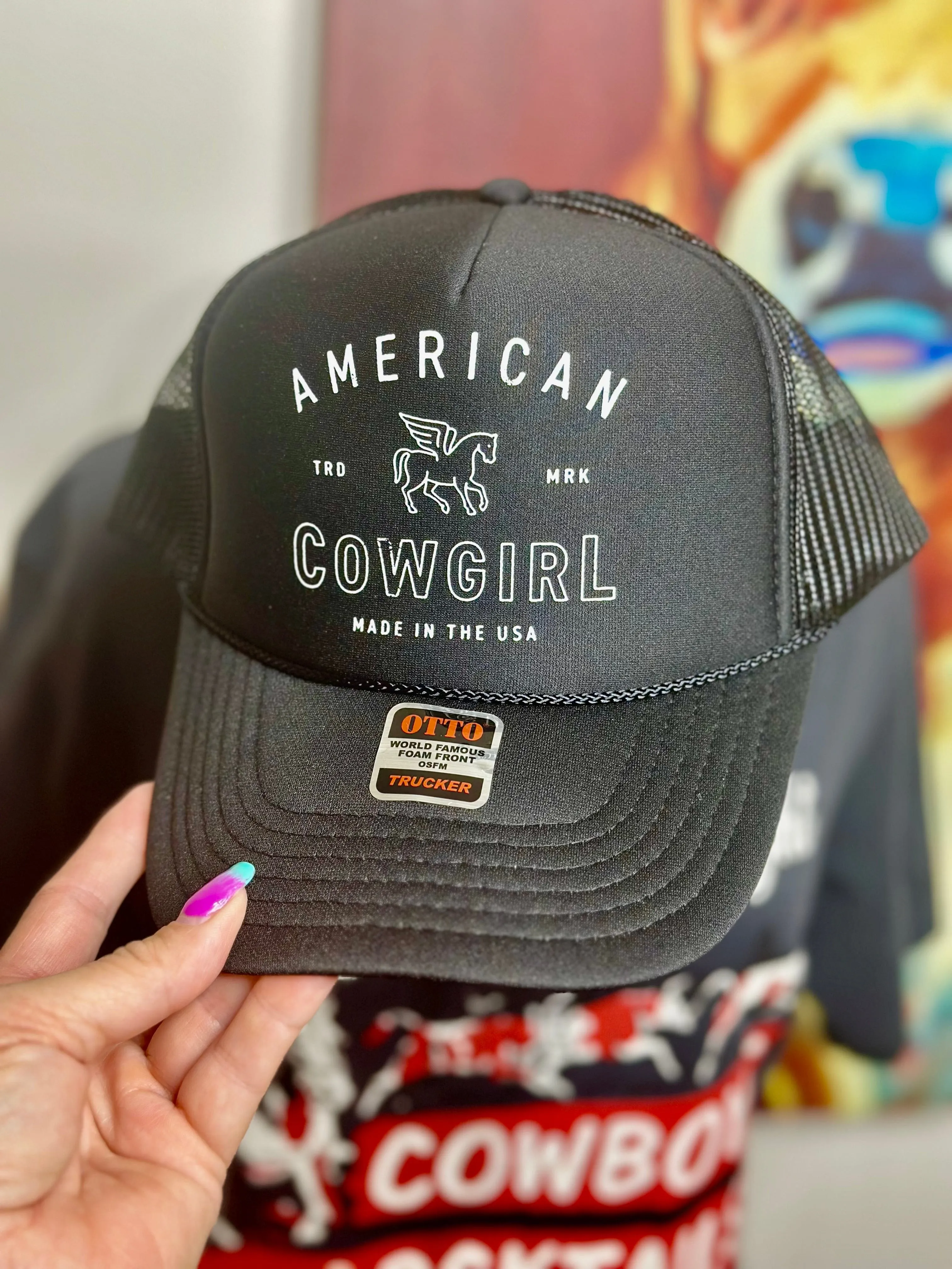 The American Cowgirl Trucker Cap