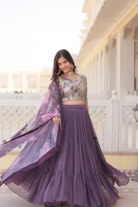 Traditional Flaired Lehenga Choli For Women