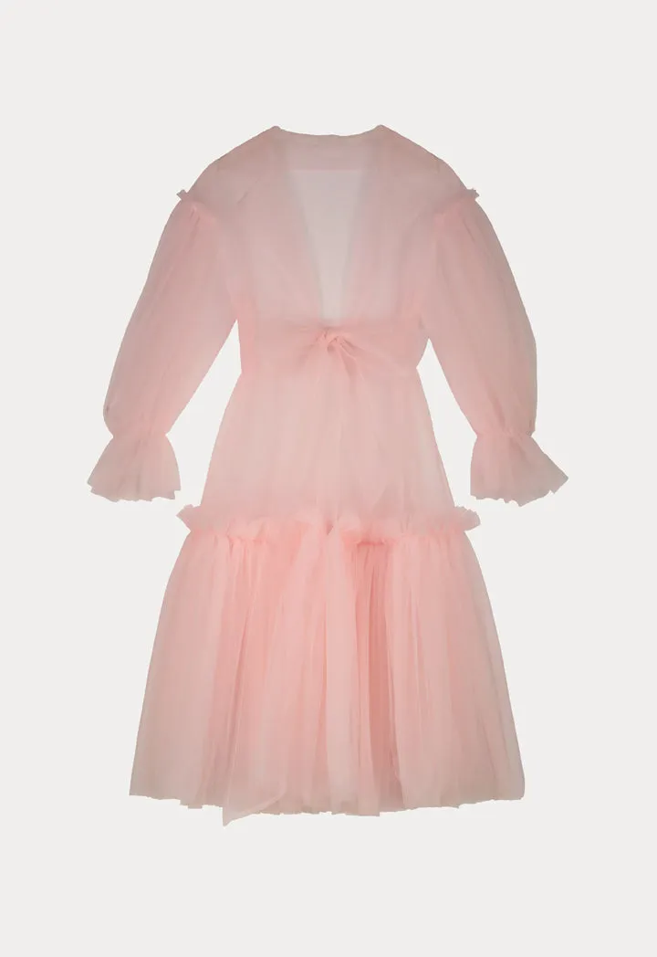 Tulle Ruffle Dress