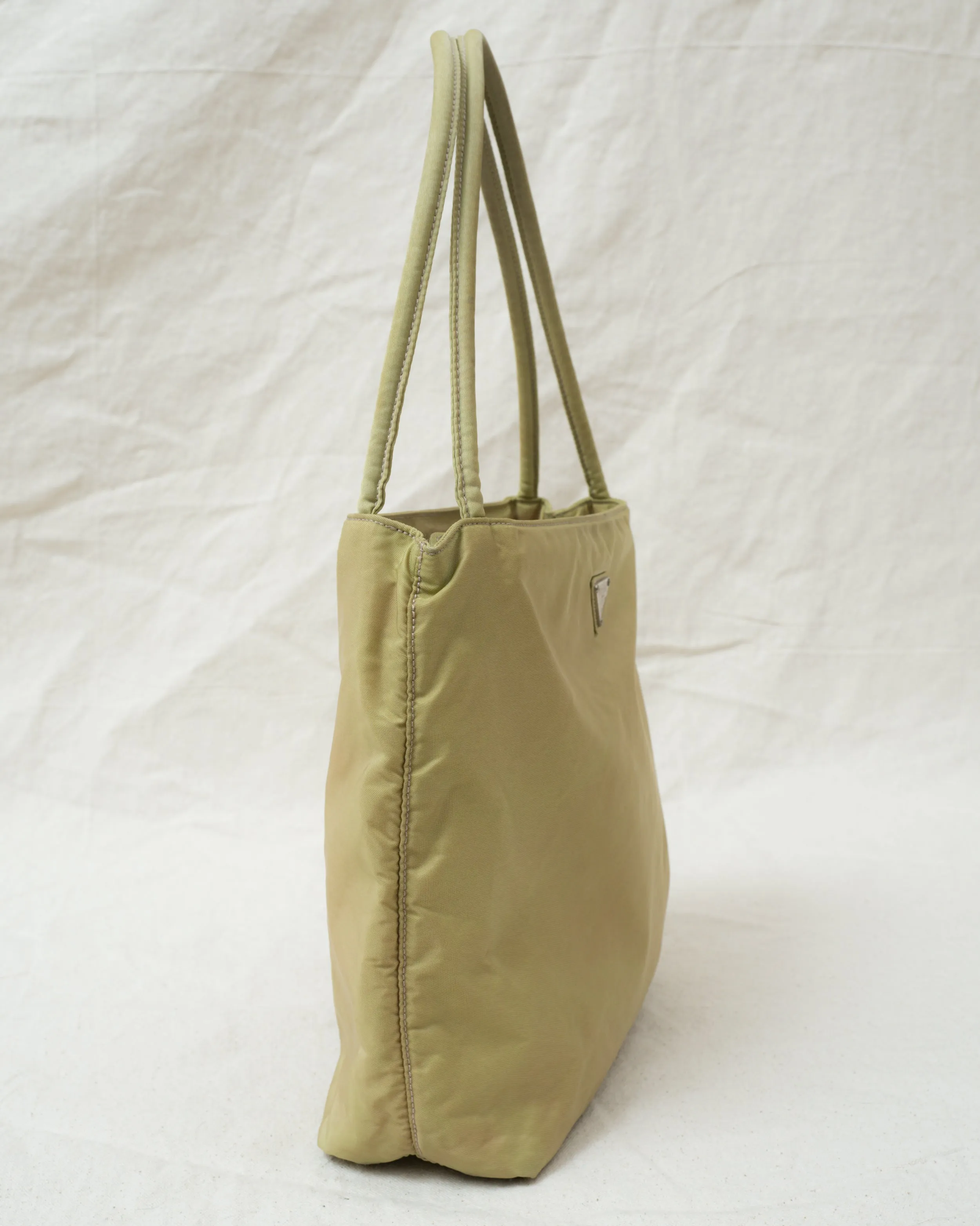 Vintage PRADA Pistachio Tessuto Bag