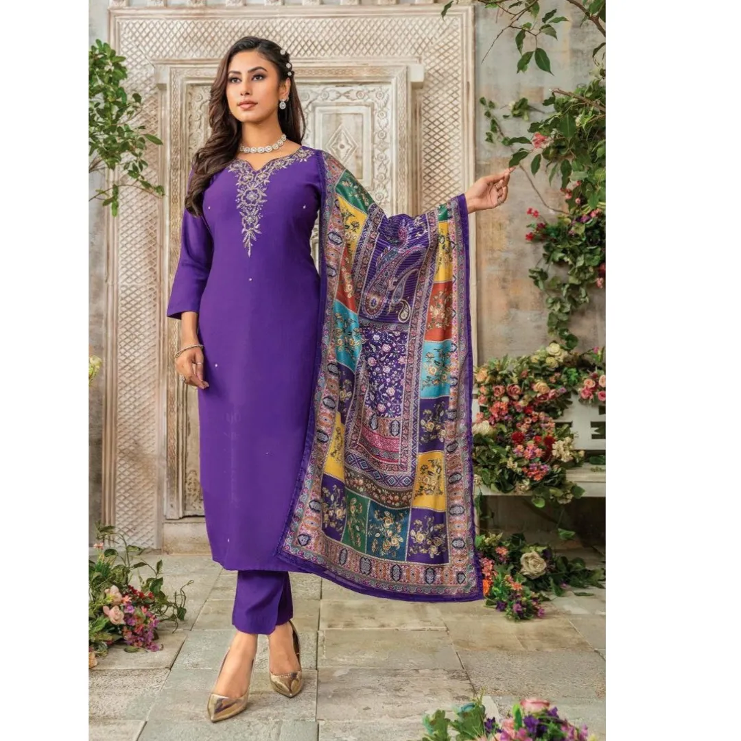 Women Party Wear Kurta Suit