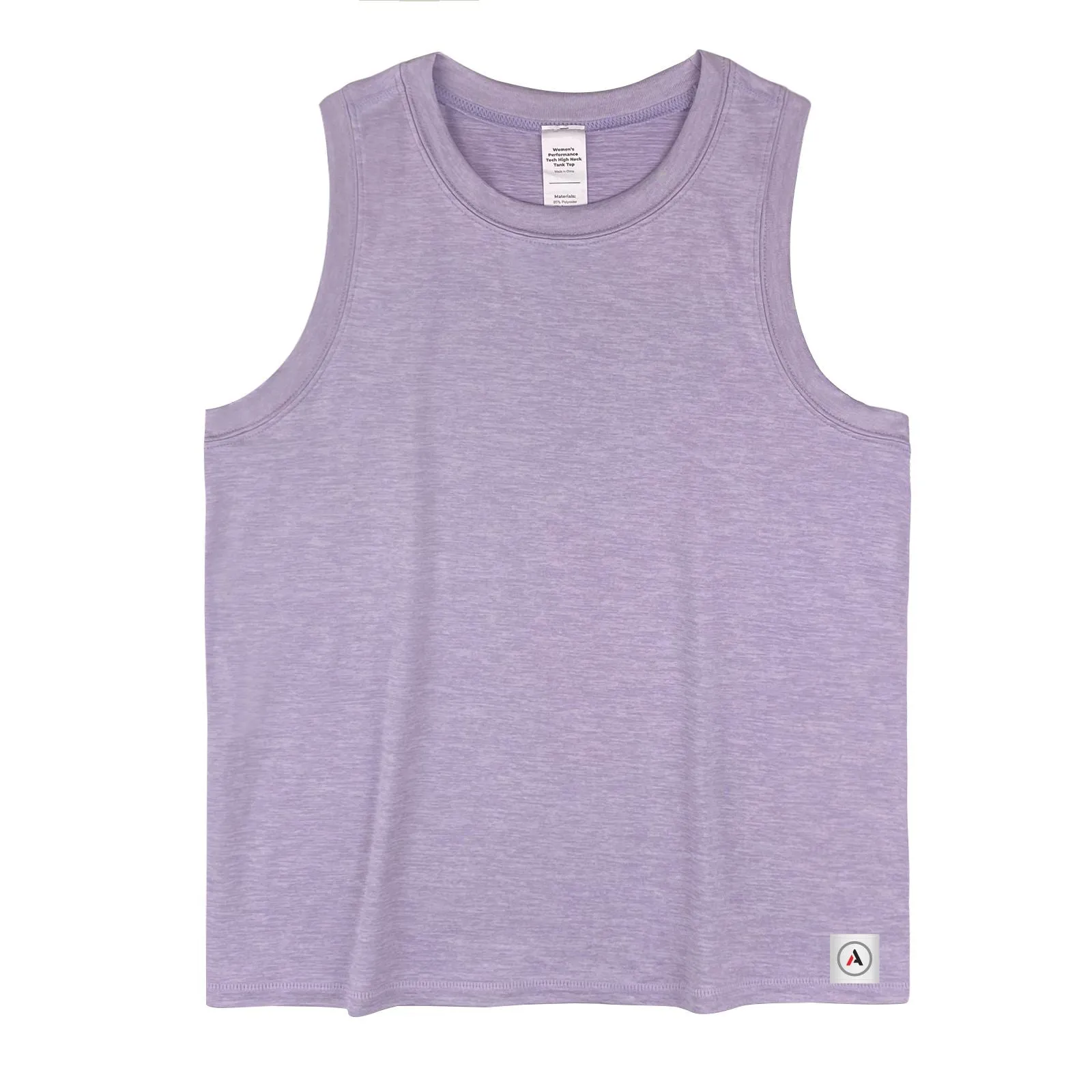 Women's High Neck Crop Tank