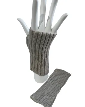 Wool fingerless gloves