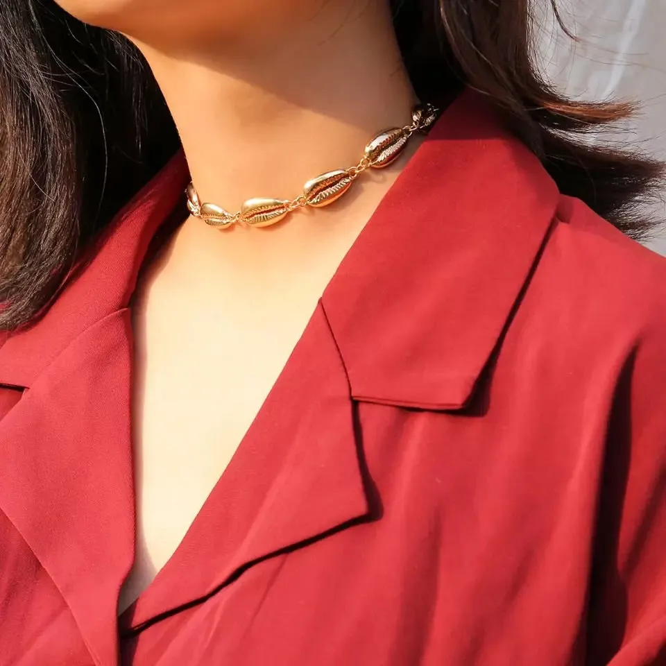 Zaria Cowry Choker